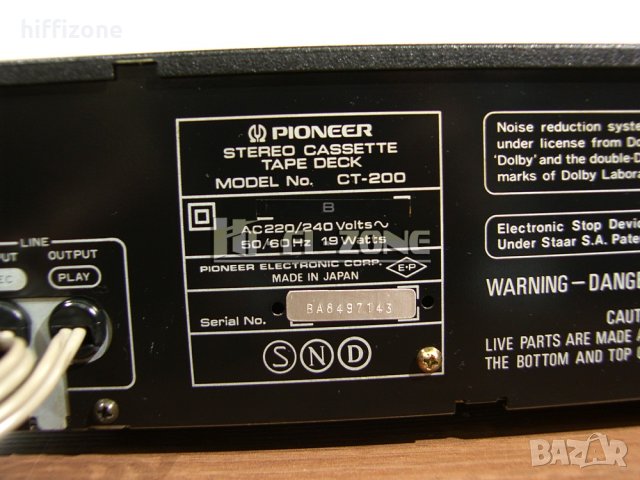  Pioneer ct-200  ДЕК , снимка 8 - Декове - 44323598