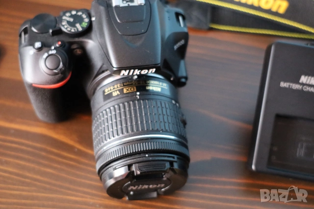 Фотоапарат Nikon D3500 + Nikkor AF-S  18-55mm f3.5-5.6G VR Нов, снимка 5 - Фотоапарати - 53210893