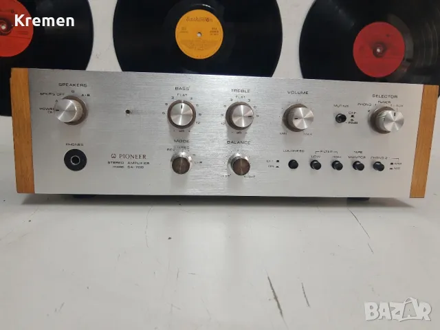 Усилвател Pioneer SA-700, снимка 1 - Ресийвъри, усилватели, смесителни пултове - 47363947