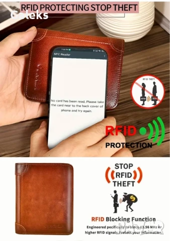 Защитени*и Удобни!! Елегантно/Компактни черни и кафяви мъжки кожени портфейли!, снимка 12 - Портфейли, портмонета - 51043080