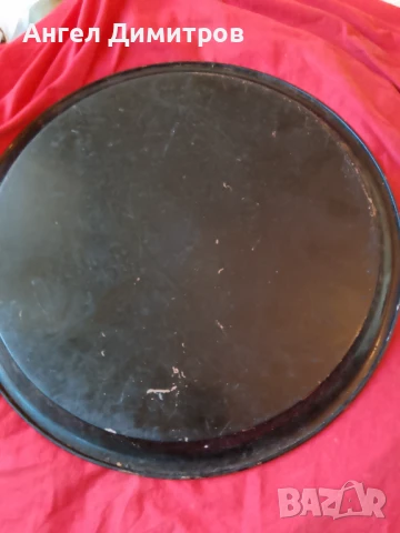 Страхотен поднос рисуван маслени бои , снимка 3 - Антикварни и старинни предмети - 51084341