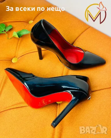 Christian Louboutin Дамски Черни Обувки На Ток Код E219