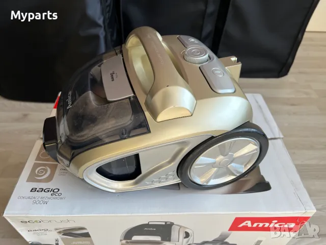 Прахосмукачка AMICA BAGIO ECO VM3045 златна, снимка 5 - Прахосмукачки - 48527635