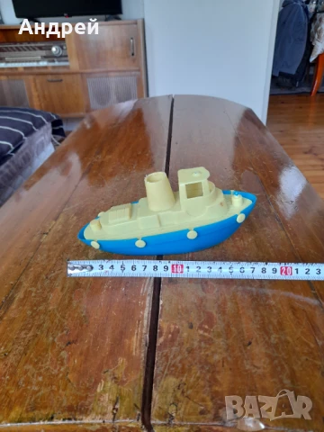 Стара играчка кораб,корабче #4, снимка 3 - Други ценни предмети - 50910324