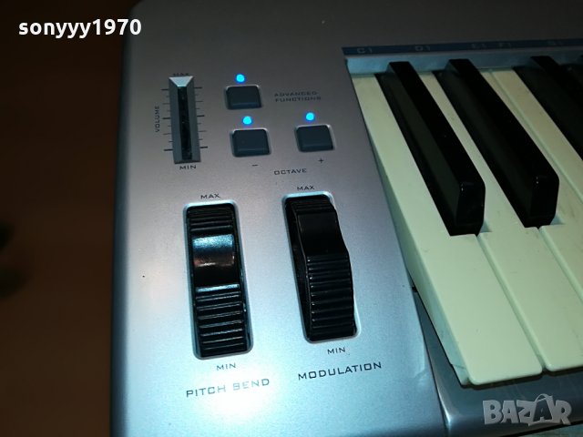 m-audio keystation 49e usb внос france 1108212030, снимка 3 - Синтезатори - 33790591