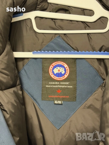 Мъжка парка Canada Goose Langford – Тъмносиня (Navy), XL, снимка 6 - Якета - 53610672