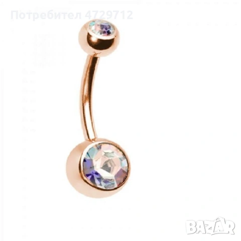 Имитационна бижутерия пиърсинг, снимка 3 - Обеци - 53439194