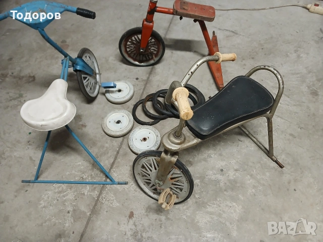 Ретро соц детска триколка , снимка 13 - Антикварни и старинни предмети - 53661133