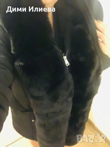 Дамско зимно яке , снимка 2 - Якета - 52354419