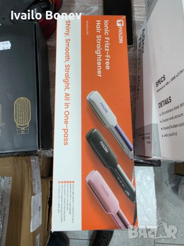  FASZIN StyleGuru R600 – йонна преса за коса без накъдряне
