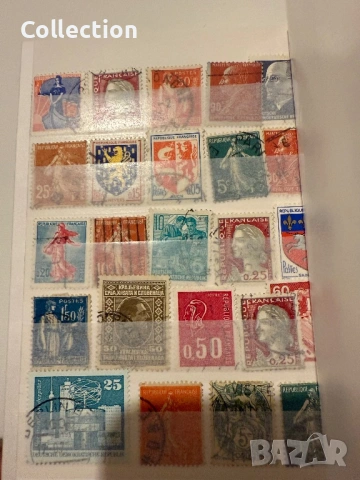 Класьор с пощенски марки пощенска марка България поща, снимка 9 - Други ценни предмети - 46193538