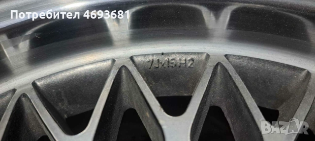 Джанти 15ц 4х100, снимка 3 - Гуми и джанти - 53754058