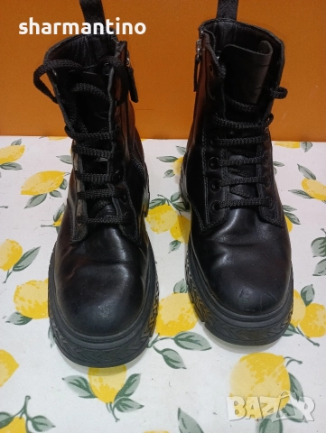 Karl Kani кожени боти N 38 - 17,5 €, снимка 4 - Дамски боти - 52975527