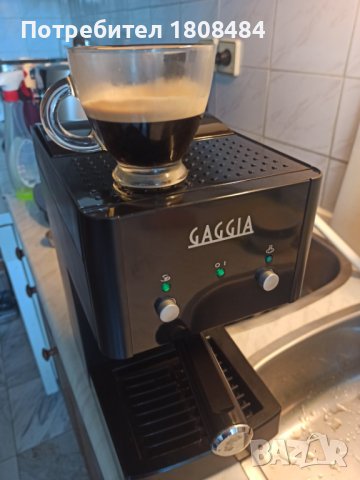 Кафемашина Гаджия с ръкохватка с крема диск, работи перфектно и прави страхотно кафе с каймак , снимка 3 - Кафемашини - 41121039