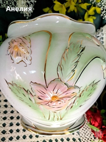 Кашпа или ваза обемна , чудесна, снимка 6 - Вази - 52692285