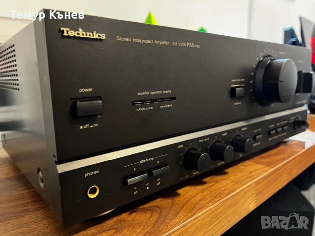 Technics SU-V570 PXS cap, снимка 3 - Ресийвъри, усилватели, смесителни пултове - 53034649