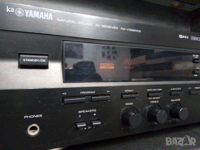 Yamaha RX-V396 - мощен ресивър с дистанционно + SUB OUT, снимка 5 - Ресийвъри, усилватели, смесителни пултове - 38835767