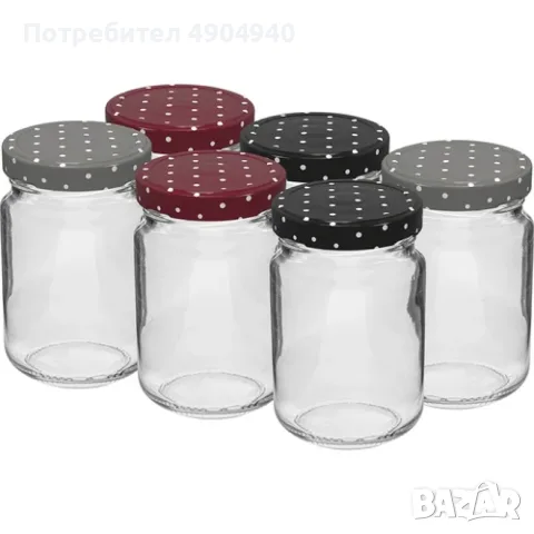 буркани 660 мл с капачки 