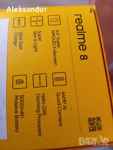 смартфон realme 8, снимка 4 - Xiaomi - 55877123