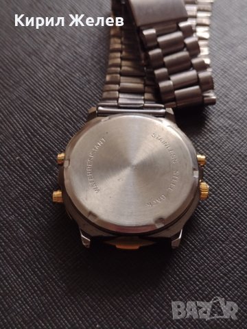 SHURP QUARTZ WATER RESISTANT 30m. МОДЕРЕН ДИЗАЙН МЪЖКИ ЧАСОВНИК ПЕРФЕКТЕН МНОГО КРАСИВ СТИЛЕН 33244, снимка 6 - Мъжки - 38713343