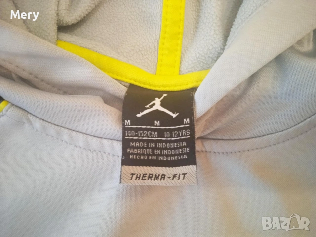 Nike Air / Jordan Jumpman Therma-Fit Fleece – Анорак с качулка, снимка 3 - Детски анцузи и суичери - 52749187