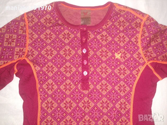 Kari Traa (L) дамска термо блуза мерино 100% Merino Wool, снимка 2 - Спортни екипи - 48175419