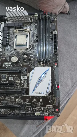 Asus Z170-A + Intel I7 6700k, снимка 5 - Дънни платки - 56243661