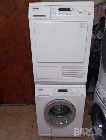 Комплект пералня и сушилня с термопомпа Миеле Miele Made in Germany 2 години Гаранция!, снимка 4 - Перални - 51993390