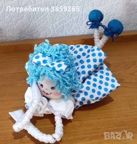 Кукла София. Текстилна мека кукла. ръчна изработка, снимка 17 - Кукли - 52816918