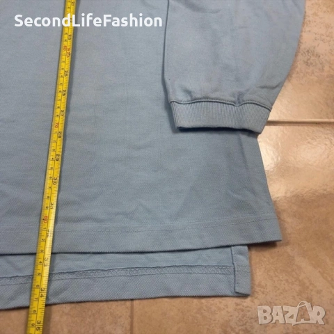 Мъжка поло тениска блуза Designlab Police размер 2XL син цвят , снимка 5 - Блузи - 53204040