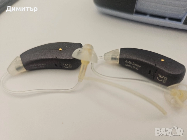 слухови апарати Audio Survice mezo due hearing aid ляво и дясно ухо oticon starkey, снимка 6 - Други - 51959325