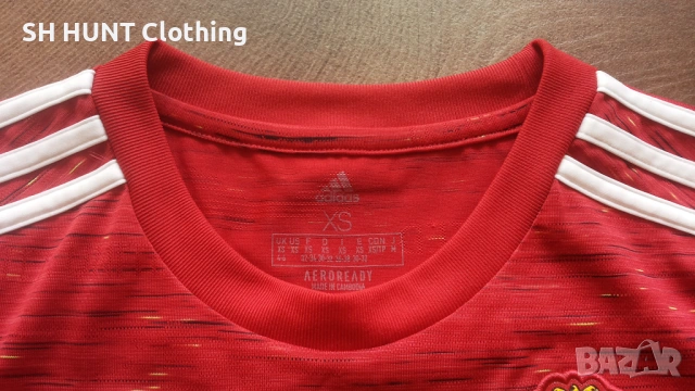 Adidas MANCHESTER UNITED Kids Football T-Shirt Размер 11-12 г/ 152 см детска футболна тениска 33-67, снимка 11 - Детски тениски и потници - 53213667