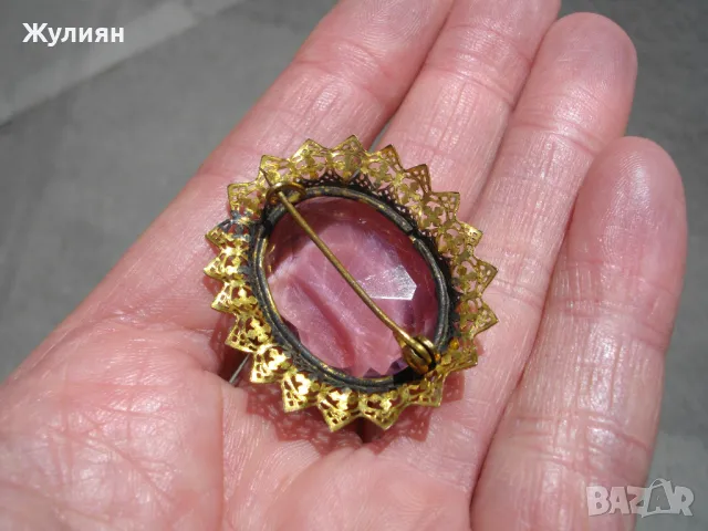 СТАРА БРОШКА, снимка 5 - Антикварни и старинни предмети - 50139806