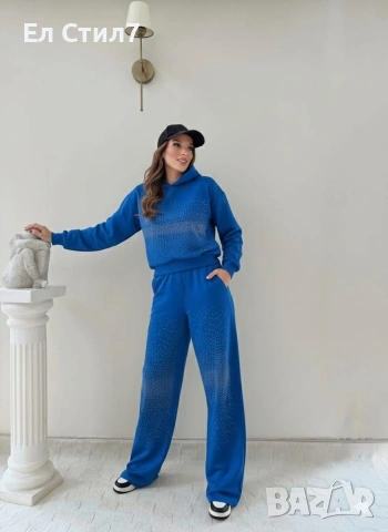 📌#Дамски #Комплект с #Камъчета С М Л размер 28 евро ЕКОНТ, снимка 6 - Спортни екипи - 53144939