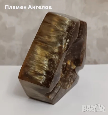 Ретро колекционерски пепелник от Каталин, Бакелит Лава Поток. , снимка 7 - Антикварни и старинни предмети - 55782517