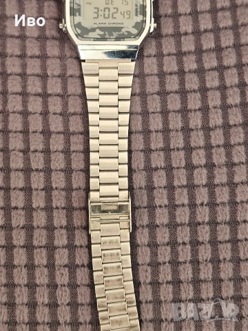 Ретро Casio A168WE ръчен часовник , снимка 4 - Мъжки - 53441515