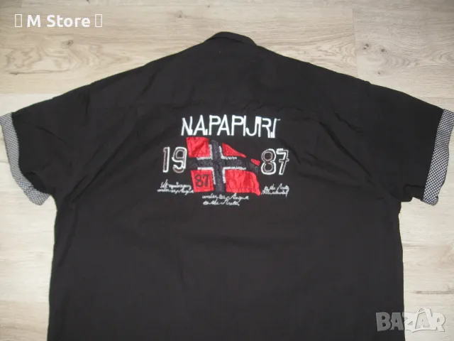 Napapijri мъжка риза, снимка 5 - Ризи - 49939541