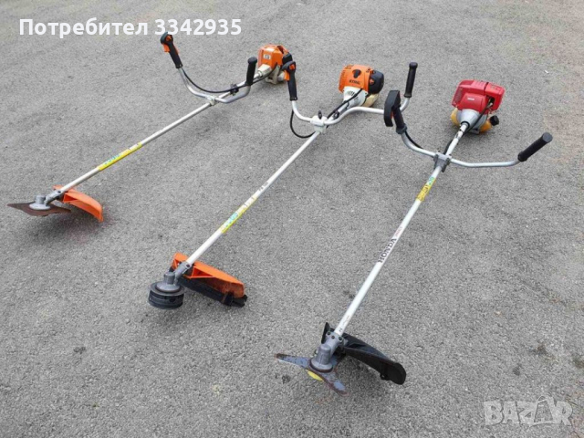 Бензинов тример храсторез Щил четиритактов, снимка 6 - Други инструменти - 36333671