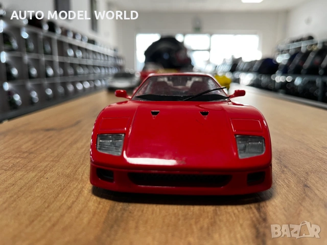 Метална колекционерска количка модел FERRARI F40 EVOLUZIONE 1:24 38.92 лв. / 19.90 €, снимка 3 - Колекции - 53699675