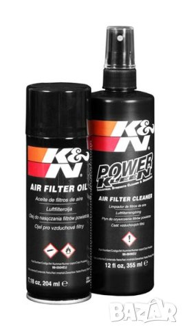 К&N комплект за почистване на въздушни филтри, снимка 2 - Аксесоари и консумативи - 28315137