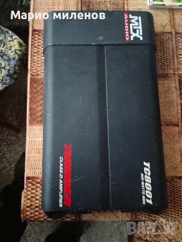 MTX-AUDIO  моноблок 2х800w RMS