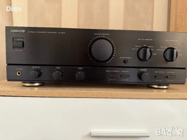 Kenwood KA-5010 Като нов , снимка 2 - Ресийвъри, усилватели, смесителни пултове - 50317208