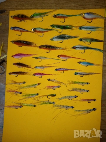 стримери ( имитация на рибки) за морски и речен риболов на хищници