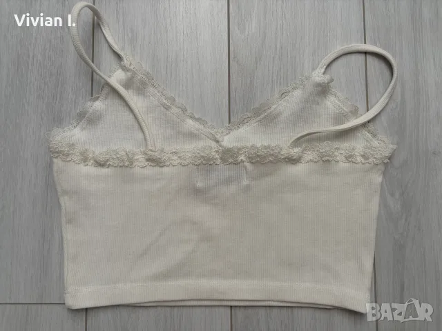 Bershka cropped потник, снимка 2 - Потници - 55942413