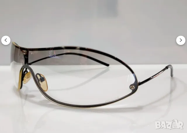 Gucci GG 1658 дамски ретро слънчеви очила wrap shield occhiali lunette brille y2k, снимка 2 - Слънчеви и диоптрични очила - 48788940