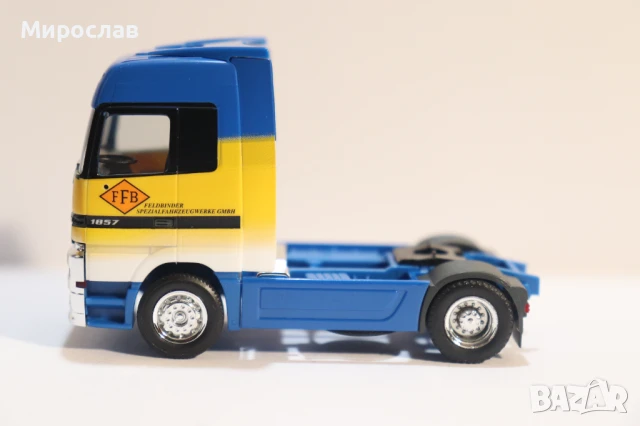 HERPA H0 1/87 MERCEDES ACTROS ВЛЕКАЧ КАМИОН МОДЕЛ ТИР