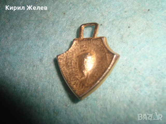 ПОЗЛАТЕН СТАР БРОНЗОВ АРТ ПЕНДАНТ ОРНАМЕНТИРАН с ВГРАДЕНИ ЦИРКОНИ РЕТРО ХЕРАЛДИЧЕН МЕДАЛЬОН 26656, снимка 3 - Антикварни и старинни предмети - 35666147