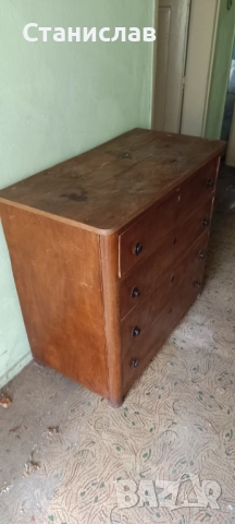 Стар скрин / шкаф, снимка 2 - Антикварни и старинни предмети - 52283985