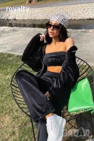 Дамски ежедневен комплект от 3 части, снимка 3 - Комплекти - 49726290