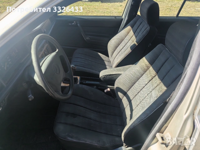 Перфектен черен салон за Мерцедес 190 